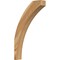 Ekena Millwork 4"W x 18"D x 30"H Thorton Rough Sawn Knee Brace, Western Red Cedar BRC04X18X30THR00RWR - alternate 1